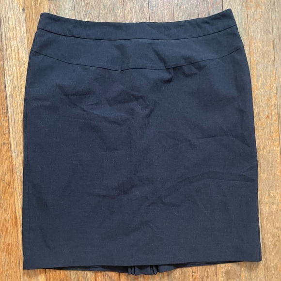 Worthington Works Stretch Separates Charcoal Grey Pencil Skirt - Size 14 - Picture 1 of 8